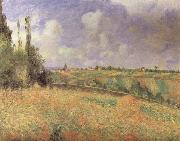 Camille Pissarro Rye Fields at Pontoise France oil painting artist